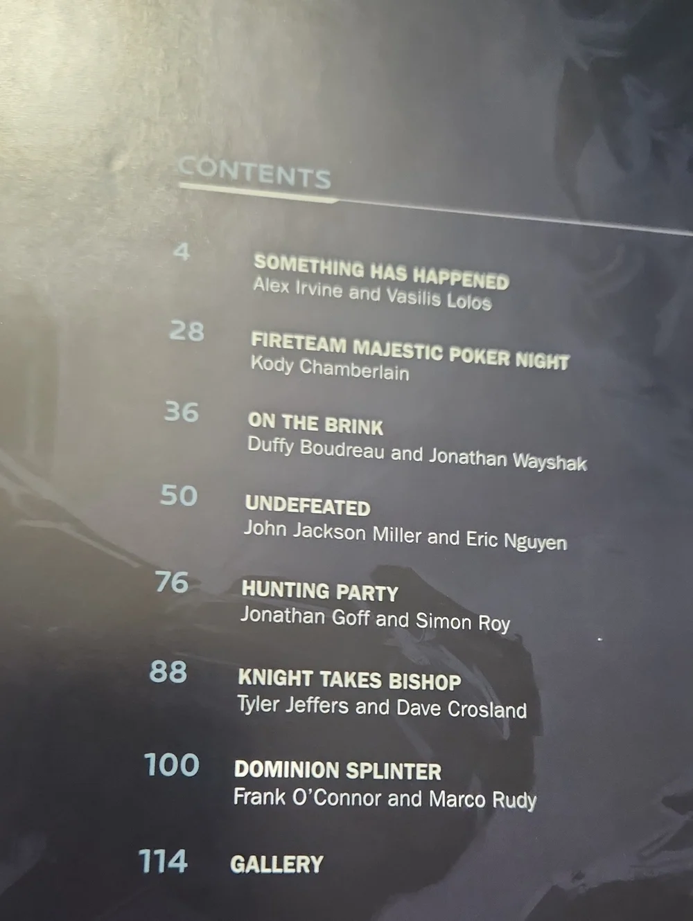 Halo official tales